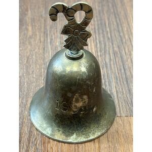 International Silver Company Silver Plated Nutcracker Bell 1991